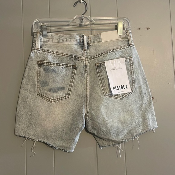 PISTOLA DEVIN HIGH RISE MOM CUT OFF - ST TROPEZ - Picture 2 of 3